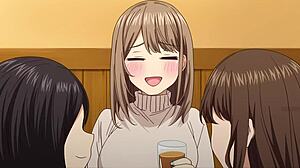 whoa big ass tits hentai babe takes doggystyle pounding 🍑💦