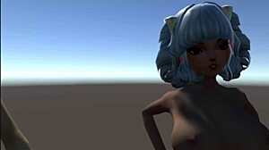 these 3d animations of adorable sexy nude girls got me hooked on the naked anime vibes