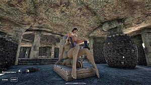 Lara's Dripping Pussy Takes Full Rock-Hard Cock Slam!