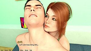 Busty Redhead Deepthroats Freshman Cock Swallows Cum