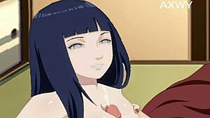 naruto's hinata hyuga explores lesbian desires in hentai slideshow