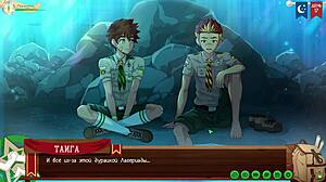 heartfelt talk with taiga hits deep in game friends camp path 2 part 23 russian voiceover