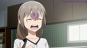 Tsukis cooking lesson turns into wild doggystyle creampie pounding in wet pussy cartoon