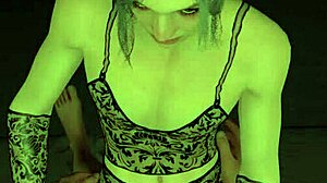 can this sexy elf femboy slut in stockings heels ride cock harder crossdressing yaoi anal?