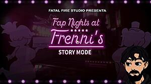 whoa super horny bonfie protects in fapnightsatfrennis noche 3 all scenes anal blowjob creampie huge tits!!