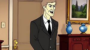 Married Housewife Legs Spread Cheating Slut Cuckold Cartoon