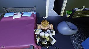 They explode my limits in Roblox condo with raw passion!