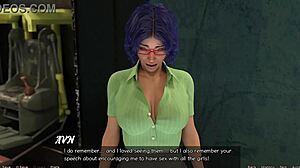 Stranded in Space 34 Hide n Seek Cute Virgin Blonde Big Tits Monster Cock Outfit Hentai Game Tease