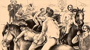 forgotten lusts emerge from vintage erotic drawings