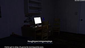 busty lesbian stepmom seduces her other mature milf friend in dreams of desire 08 by lewdlab