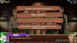 game friends camp episode 40 captures raw filming day with russian voiceover