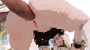 Watch me ride big black cock cowgirl doggy while youre cucked pov hentai