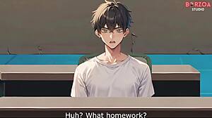 Teacher's Private House Lesson Turns into Huge Cock Creampie Hentai Fuck