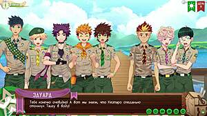 Game Friends Camp Path 2 Part 5 Taiga Shower Bath Yaoi Hentai