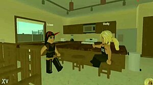 roblox lesbian sluts, wanna join their wet play?