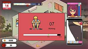 handyman sneaks in seducing horny wife game hentai style