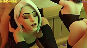 Senta Na Piroca Overwatch SFM 3D Anime Big Ass Hentai Action