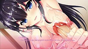 chikage's milf pussy creampie in real hentai route climax