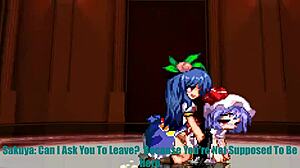 tenshi pumps cum deep into remilia touhou breeding parody