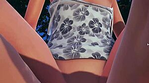 blonde bombshell gets fucked hard in intense 3d anime game action