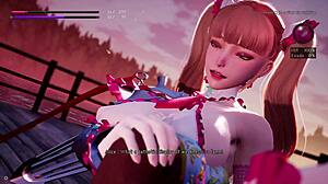 damn, alice witch femdom scenes with huge tits in heros journey gameplay