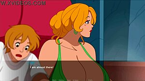 Blonde milf stripper big tits slammed by monster BBC! Liza house secret