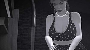 Housewife's tight pussy stretched by neighbor's monster cock creampie?