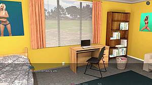 black college girl's curvy body squirts from huge creampie