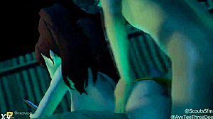 poolside teen teases with mouth action then sneaky outdoor creampie ride with big cock