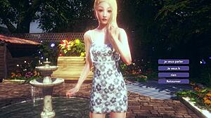 blonde bombshell gets fucked hard in intense 3d anime game action