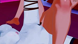 Harley Quinn Licks Poison Ivy Pussy Scissoring Tribbing Orgasm DC Lesbian Hentai