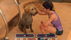 college kings 2 ape route helps cute huge tits college girl cum hard at work in 3d hentai