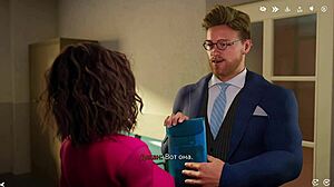 Freshwomen Episode 7: Desk Sex with Girlfriend in Dean's Office