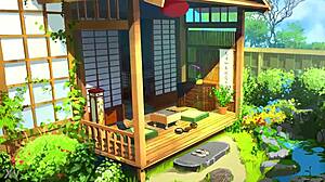 konosuba luna's massive tits crush cock in rough titjob