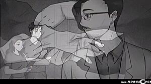 anime futa stallion ravages josephine jackson into huge xxl shemale with cum facials and humiliation!