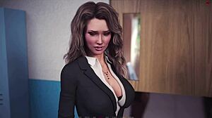 A Naughty Stepmom Wife Obeys Aiden's Big Cock Creampie Task