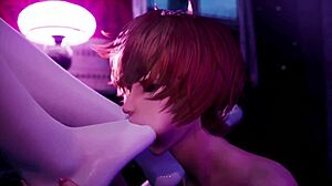 damn, alice witch femdom scenes with huge tits in heros journey gameplay