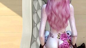 Ever wonder how tattooed college slut handles throbbing BBC deep inside?