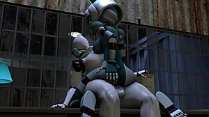 Haydee Sexy Robot Thick Ass Creampie in 3D Parody Clips Compilation