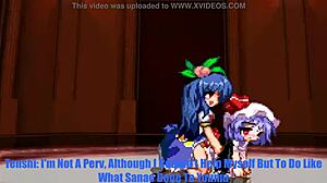 tenshi pumps cum deep into remilia touhou breeding parody