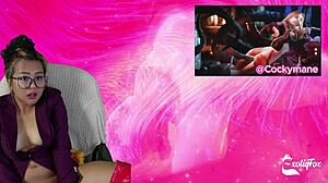 monsters stuff those bellies full with massive cocks by cockymane and jjulez while exotiqfox reacts!