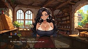 Farmer's Curvy Teen Takes Huge Cock Check in Bathroom at Kinky Party