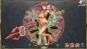 peek at this japanese hentai anime gif of taishi ci in dance costume fantasy