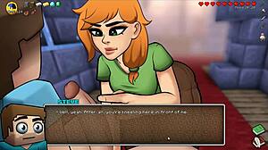 giant warden kisses small cock handjob facial cumshot