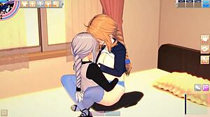 Curvy Simpsons milf Lisa welcomes guy for apartment creampie