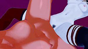 Harley Quinn Licks Poison Ivy Pussy Scissoring Tribbing Orgasm DC Lesbian Hentai