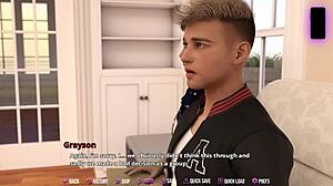 college kings 2 ape route helps cute huge tits college girl cum hard at work in 3d hentai