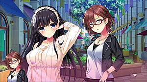 chikage's milf pussy creampie in real hentai route climax