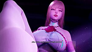 damn, alice witch femdom scenes with huge tits in heros journey gameplay