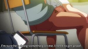 the busty teacher corners her lingerie-clad student. monster cock blowjob turns into ass fuck